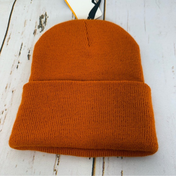 NWT, Carhartt Orange Beanie - Picture 3 of 5